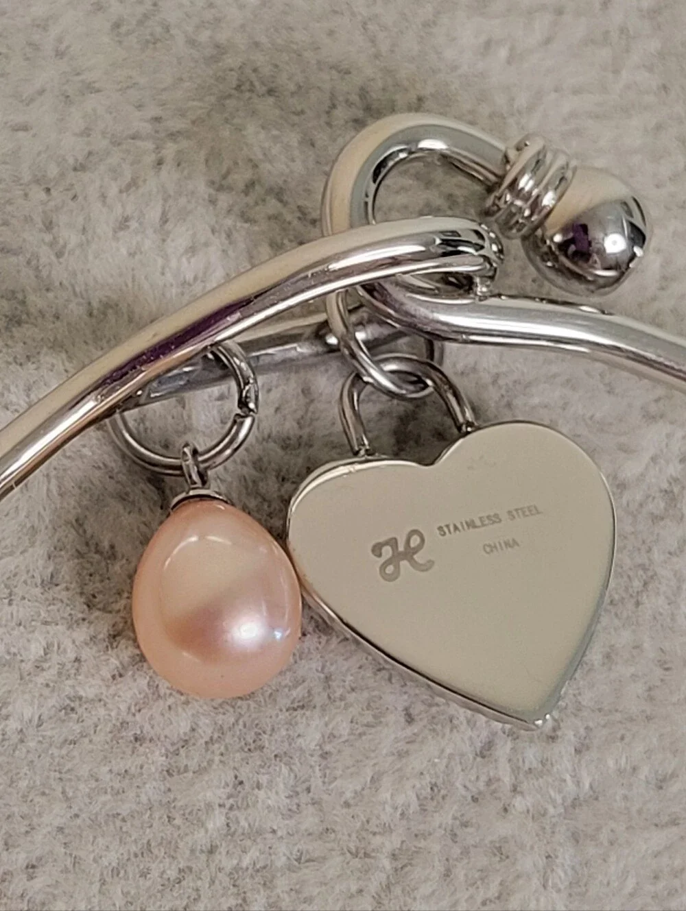 Honora Stainless Steel Pink Freshwater Pearl 'Friend Of Alex